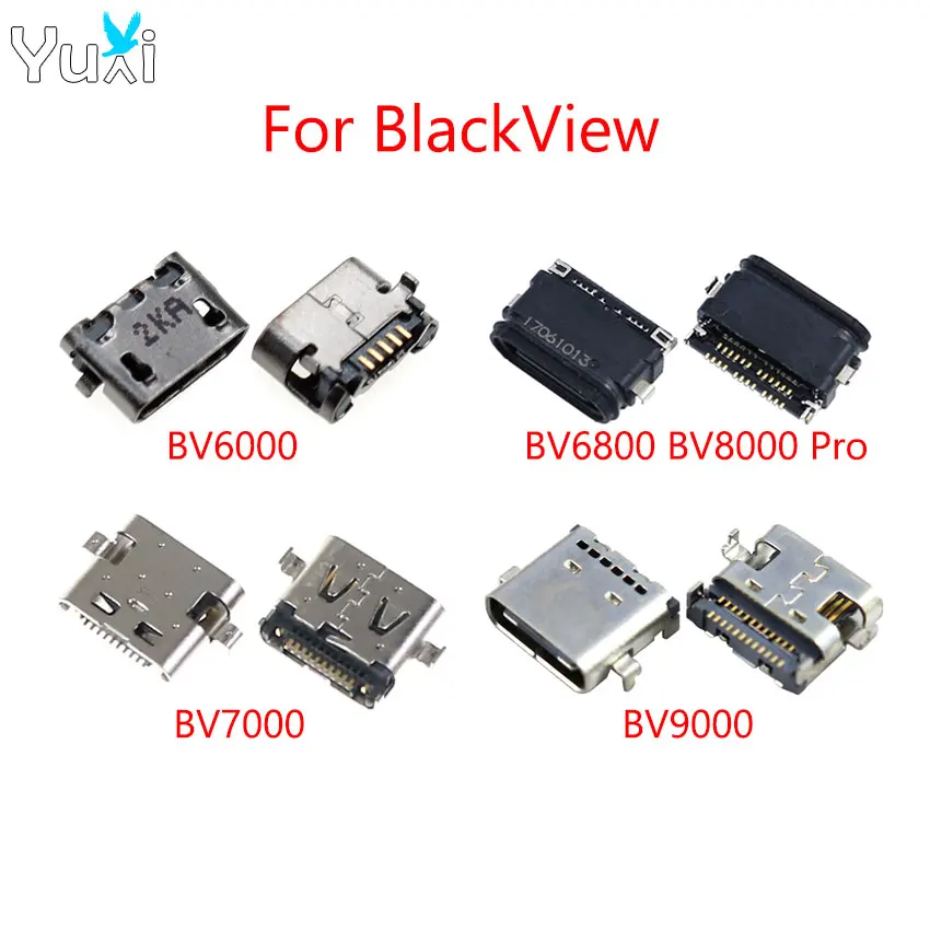 Зарядная док-станция YuXi 2 шт. с разъемом Usb Type-C для Blackview BV6000 BV6000S BV6800 BV7000 BV8000 BV9000 Pro