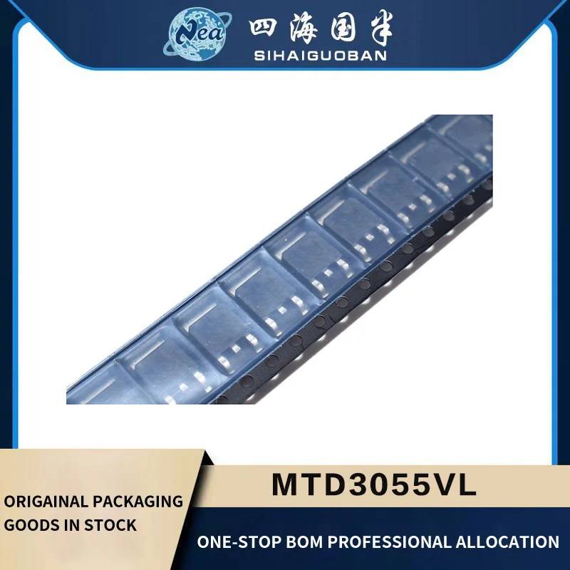 

2PCS Electronic Components MTD3055VL TO-252 MOSFET N-CH