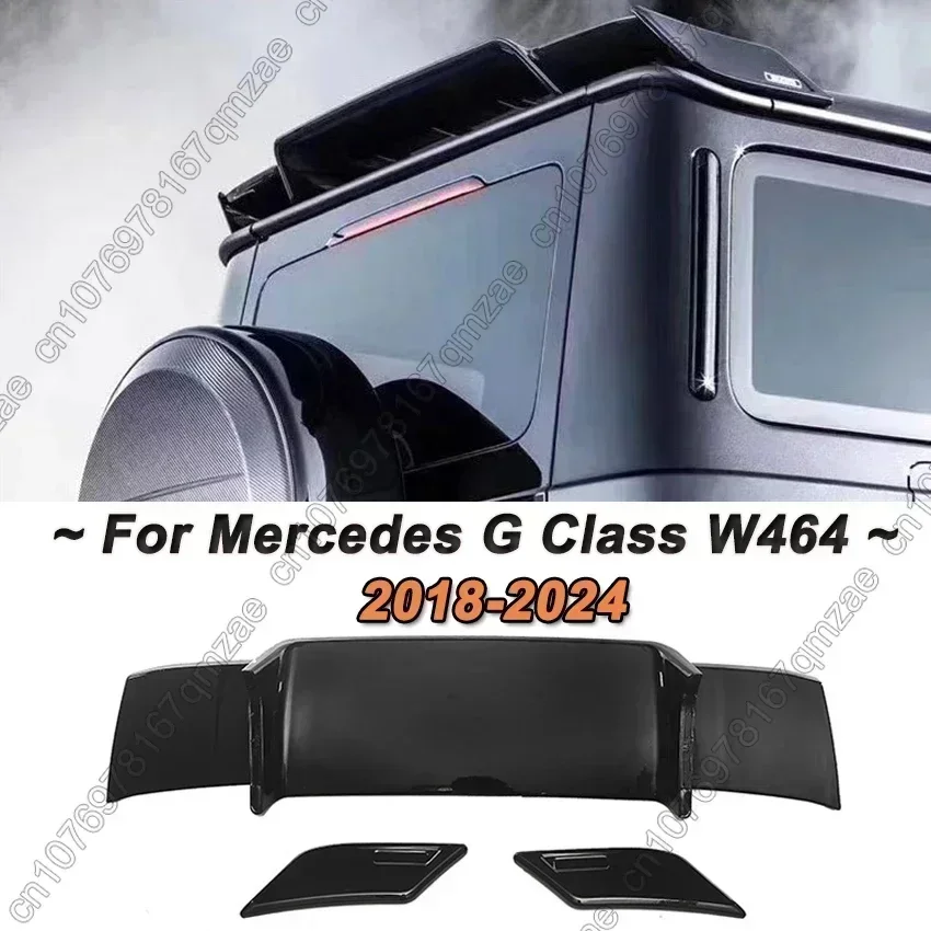 Для Mercedes Benz G Class W464 G350 G500 G550 G53 G63 Brabus 2018-2024 ABS Автомобильный задний спойлер Багажник
