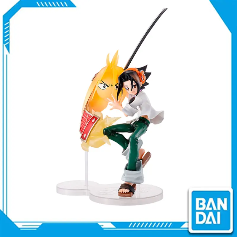 Banpresto Shaman King 18cm Yoh Asakura Anime Action Figure Collectible Model Toys for Boys Genuine Original 100%