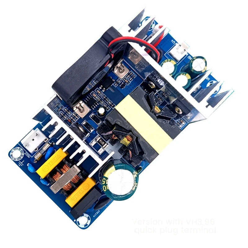 

1 PCS Isolation Switch Power Module AC-DC Step-Down Module 24V 8A 220V To 24V Power Board With Fan (VH3.96 Terminal)