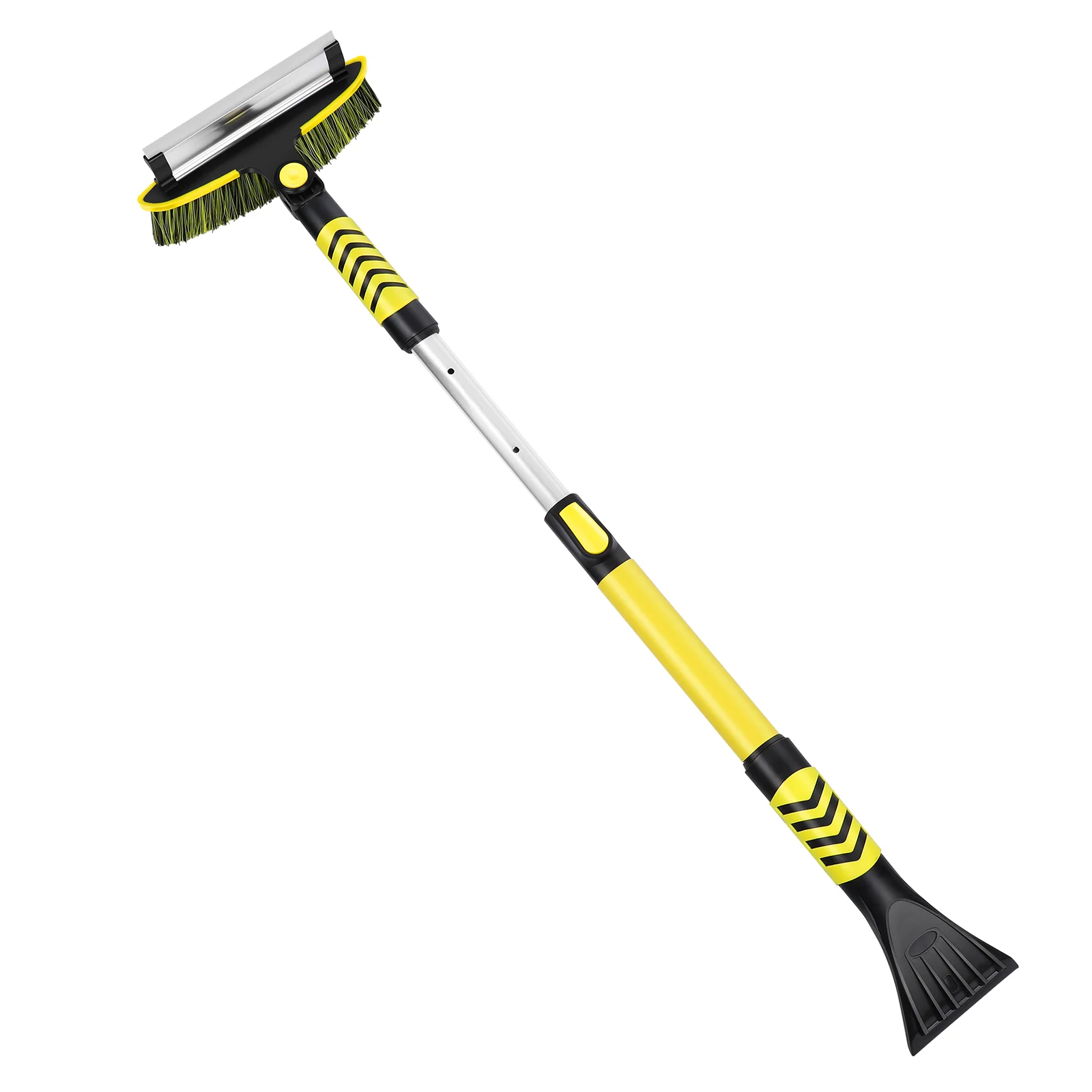 

Clispeed Extendable Snow Brush Ice Scraper Detachable Ice Frost Removal Multifunctional Roof Snow Brush with Squeegee