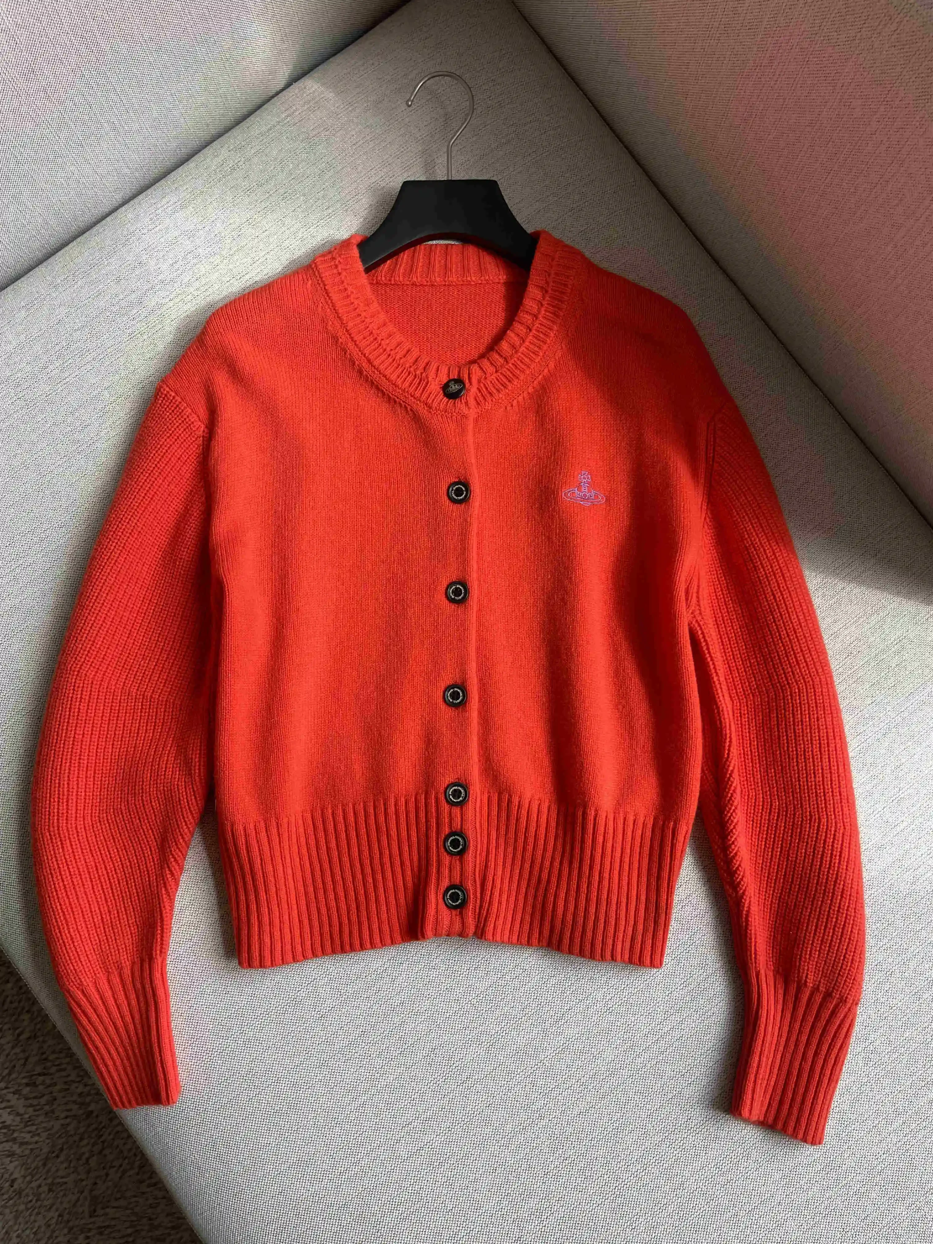 

Megeara Fashion Sweater Women Blouse Solid Color Tops Knit Wear 2023ss Loose Shirts Knitwear