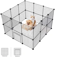 diy metal mesh pet playpen small animal cage metal wire indoor outdoor portable metal wire yd fence for small animals