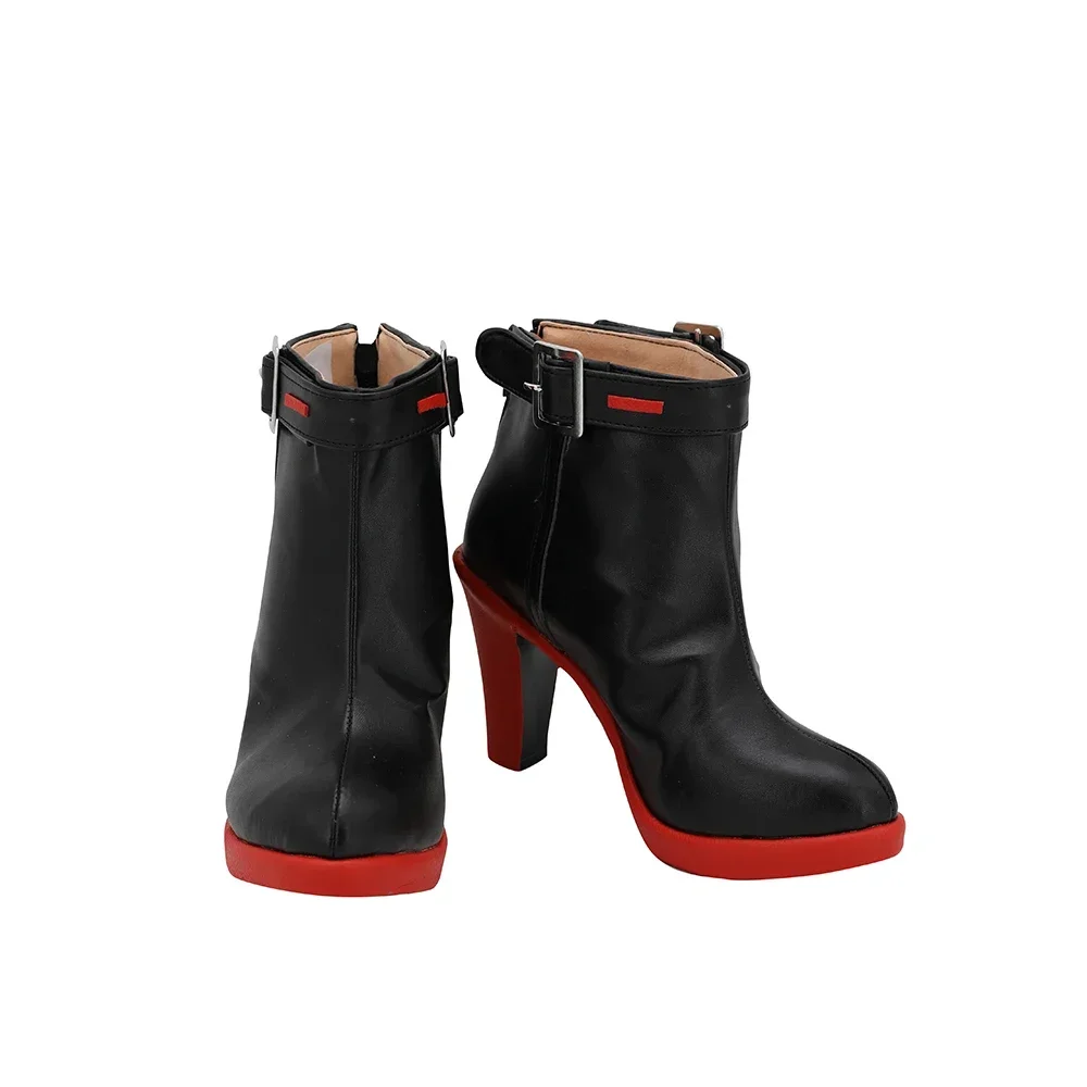 Сапоги для косплея Arknights LEIZI черные туфли на высоком каблуке индивидуальный заказ