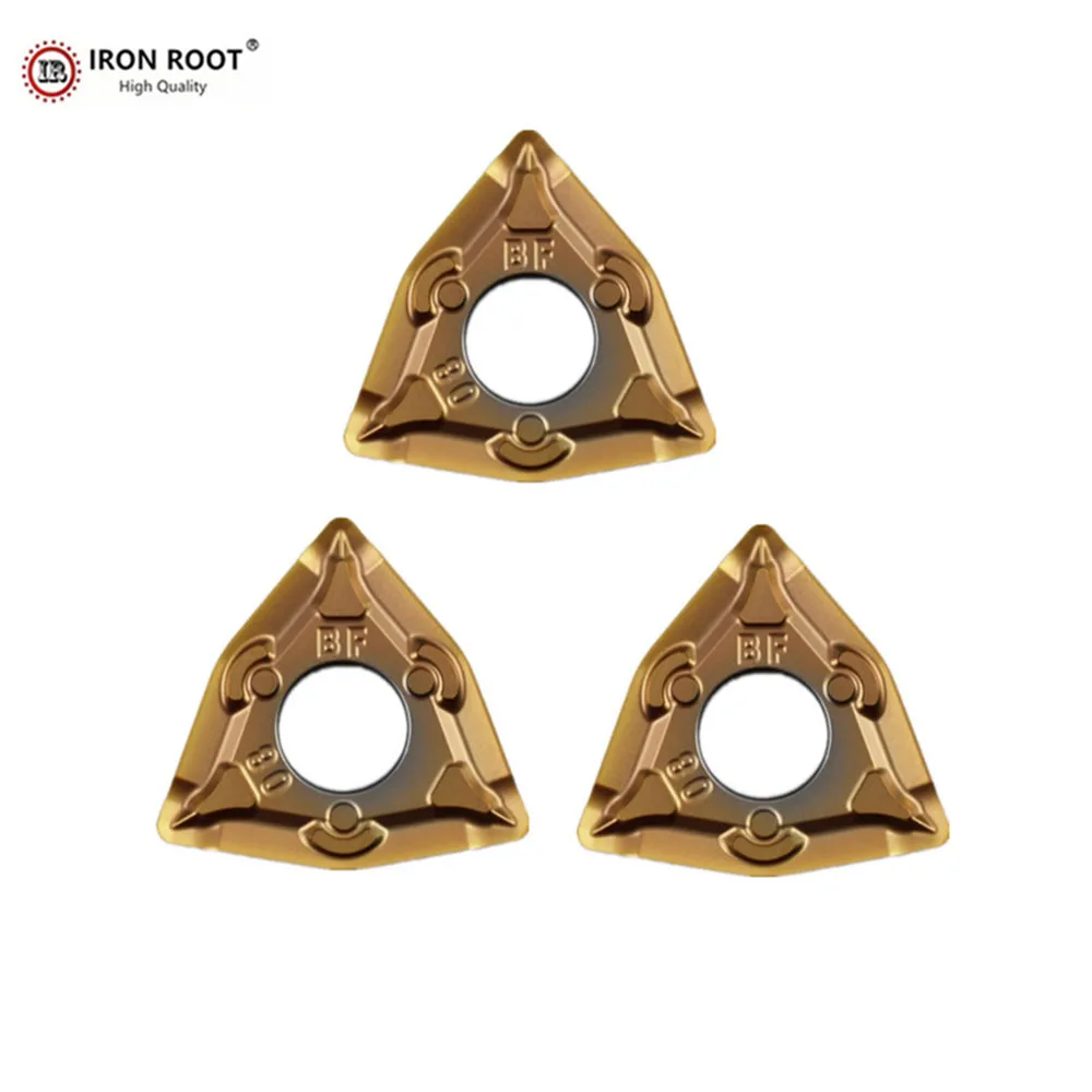 

IRON ROOTCNC Lathe Turning Tool Carbide Turning Insert WNMG080404,WNMG080408,WNMG080412,BF,TG2155 For MWLNR Tool Holder