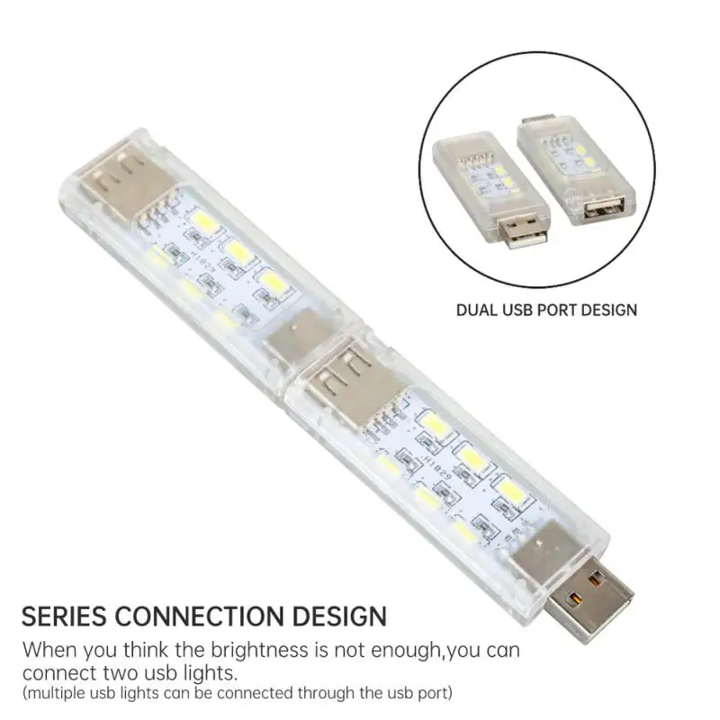 

Портативный USB-светильник для чтения, 5 в пост. Тока, 12 светодиосветодиодный