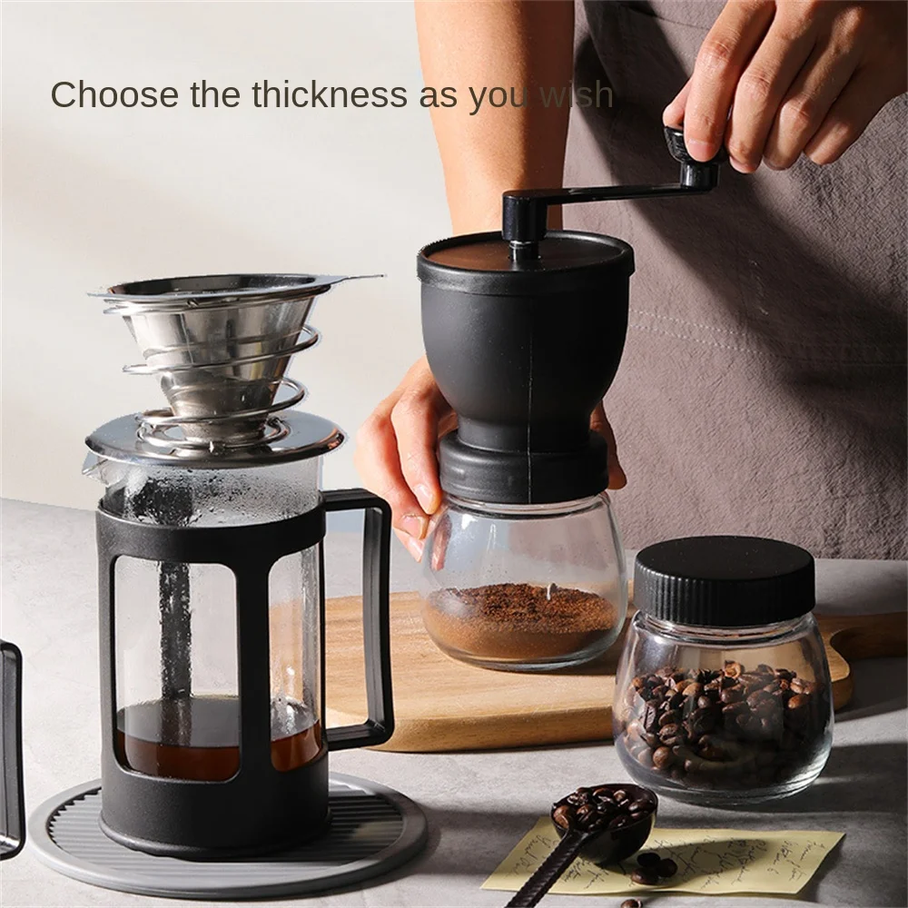 

Espresso Maker Manual Coffee Grinder Coffee Grinder Adjustable Settings Coffee Mill With Ceramic Burr Portable Coffee Grinder