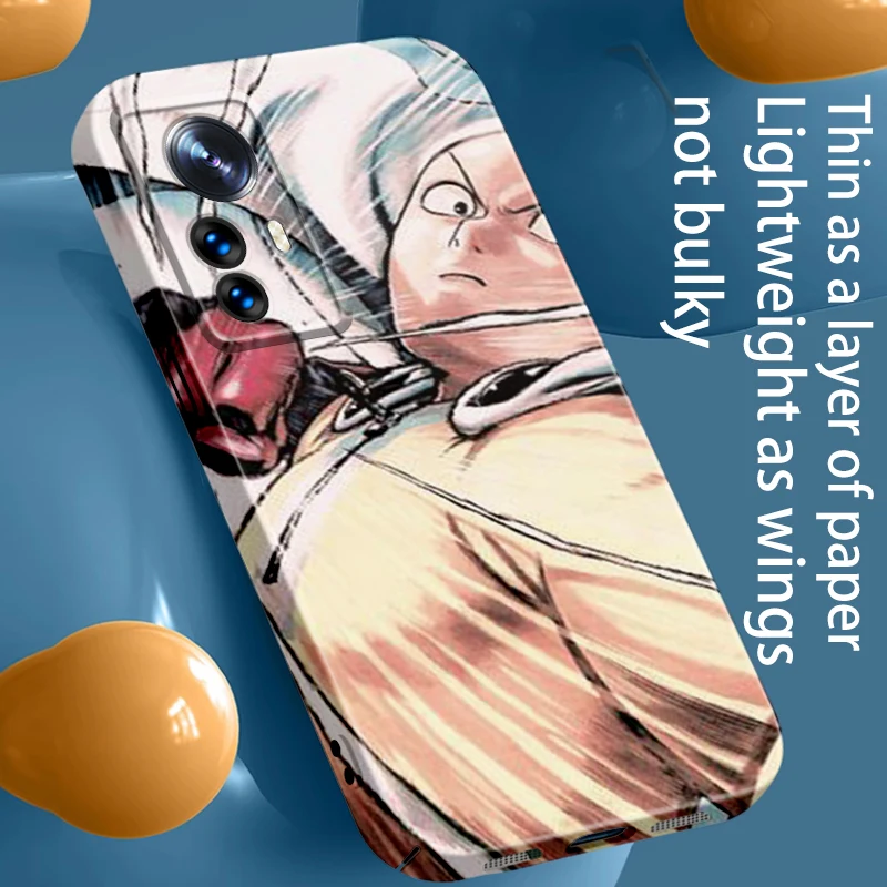 

Cartoon ONE PUNCH-MAN For Xiaomi Mi 13 12 12S 12T 11 11i 10T 10 9 Ultra Pro Lite 5G Feilin Film Phone Case Hard Cover