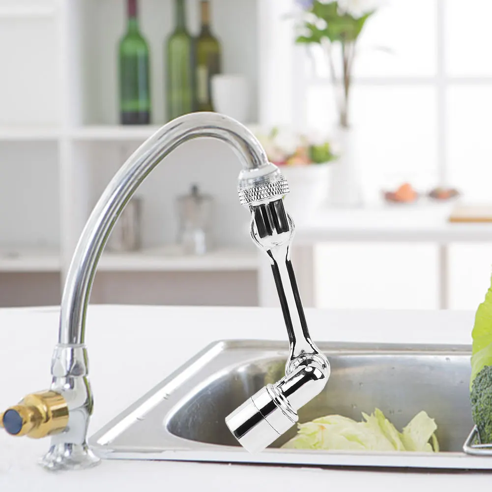 

Вращающийся на 1080 градусов брызгозащищенный смеситель для воды в ванной комнате и туалете