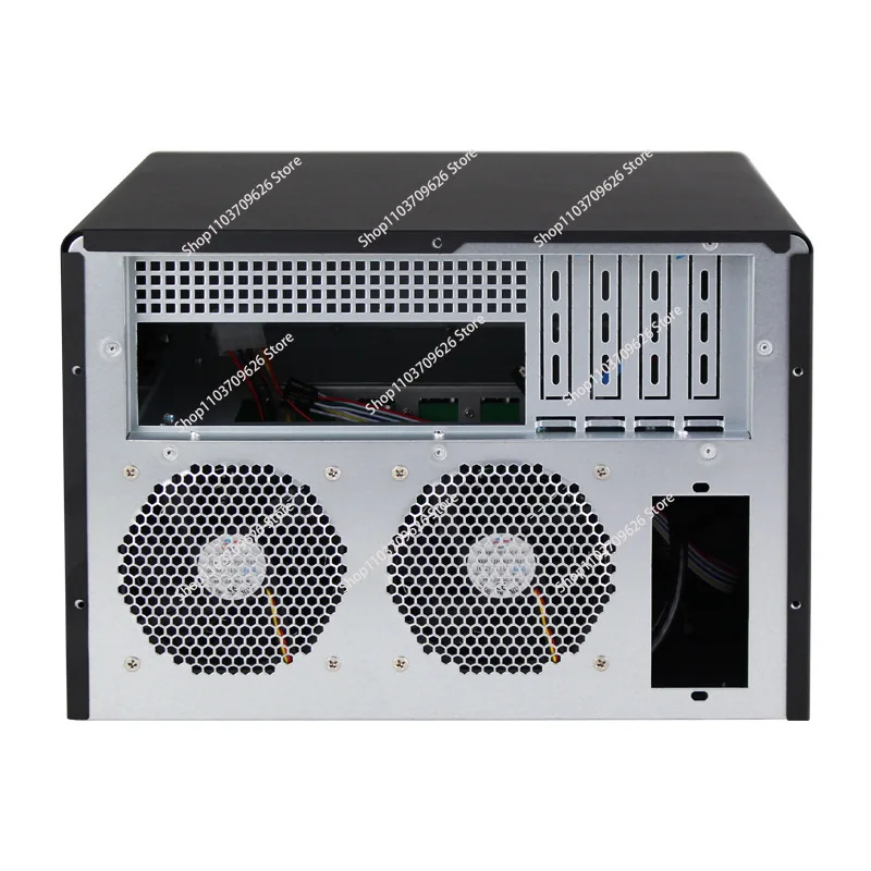 8-дисковый корпус NAS Сервер хранения USB3.0 Основная плата Micro ATX Блок питания 1U