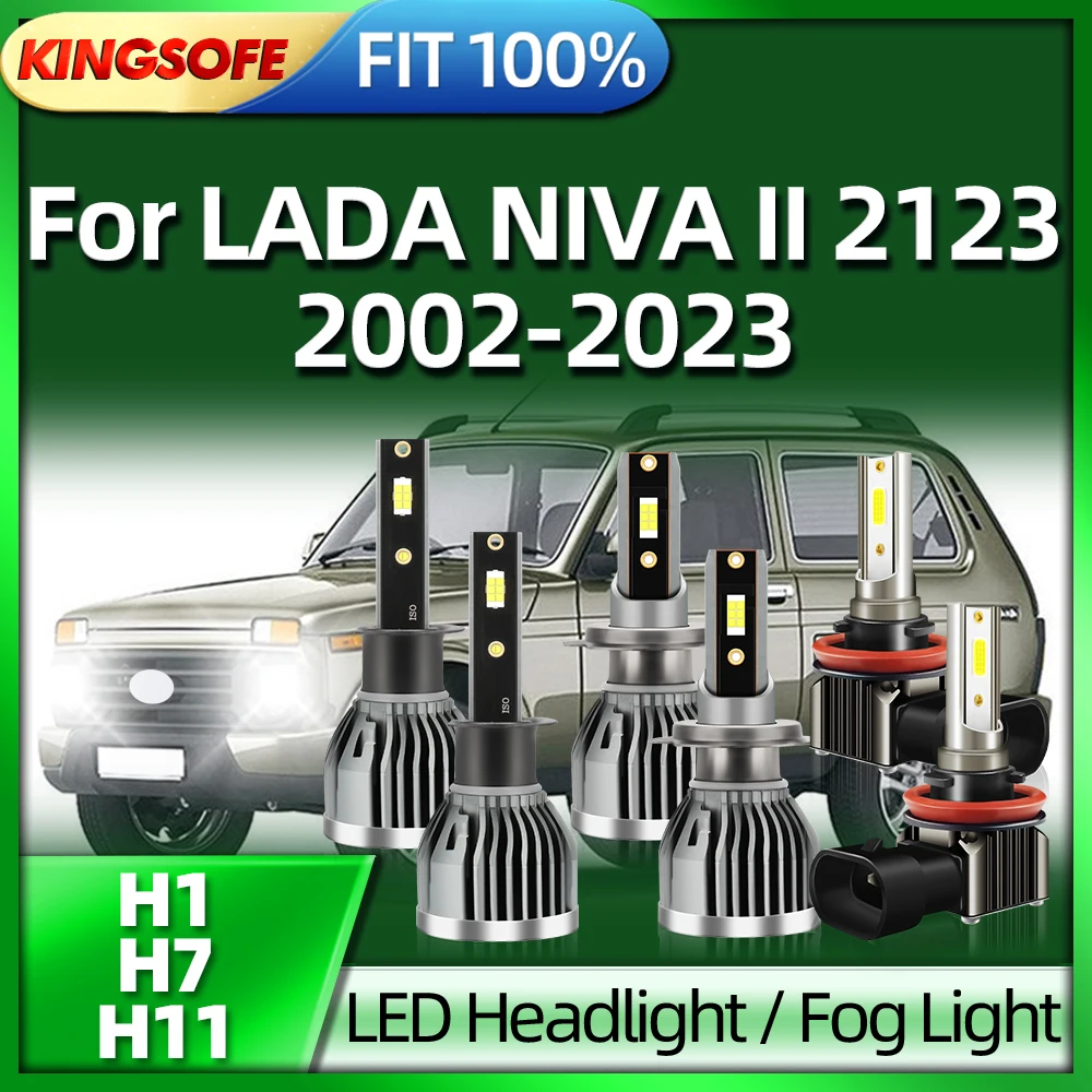 

Лампы головного света KINGSOFE H7, для LADA NIVA II 2123 2002 2003 05 06 07 08 09 10 11 12 13 14-2004