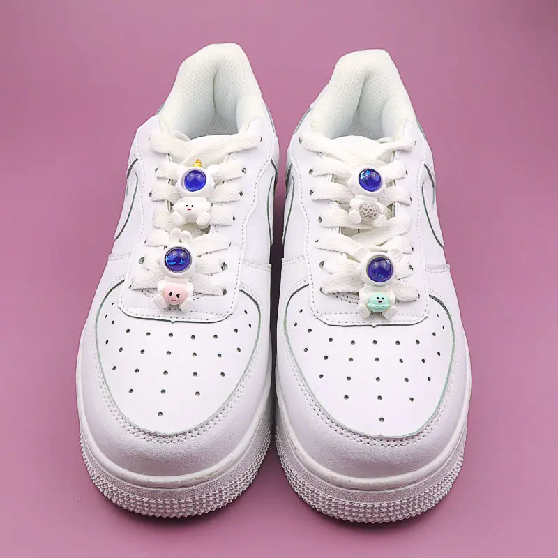Sneakers Charms Little Astronauts Doll Style Button Shoes Decorations Fashion Accessories | Shoe