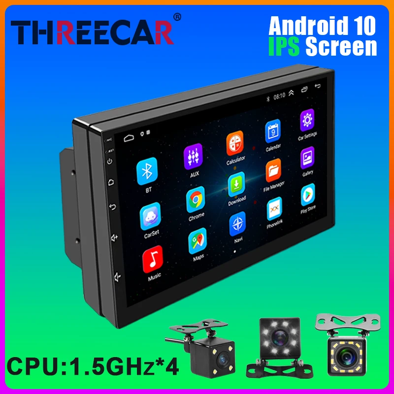 Car Radio IPS Screen 2 Din Android 10 Autoradio Wifi GPS Multimedia Player Car Stereo For Volkswagen Nissan Hyundai Kia Toyota