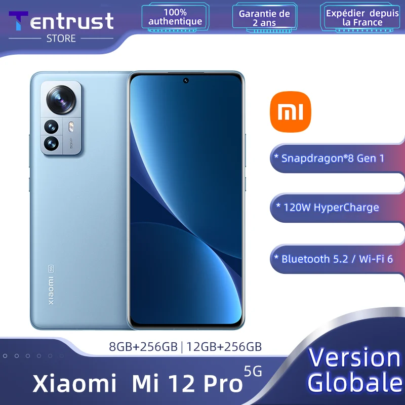 Cena Globalna Wersja Xiaomi 12 Pro 5G Smartphone 8GB/ 12GB 256GB Snapdragon 8 Gen 1 Octa Core 6.73 Cala 50MP120Hz 4600mAh 120W Ceny Globalna Wersja Xiaomi 12 Pro 5G Smartphone 8GB/ 12GB 256GB Snapdragon 8 Gen 1 Octa Core 6.73 Cala 50MP120Hz 4600mAh 120W