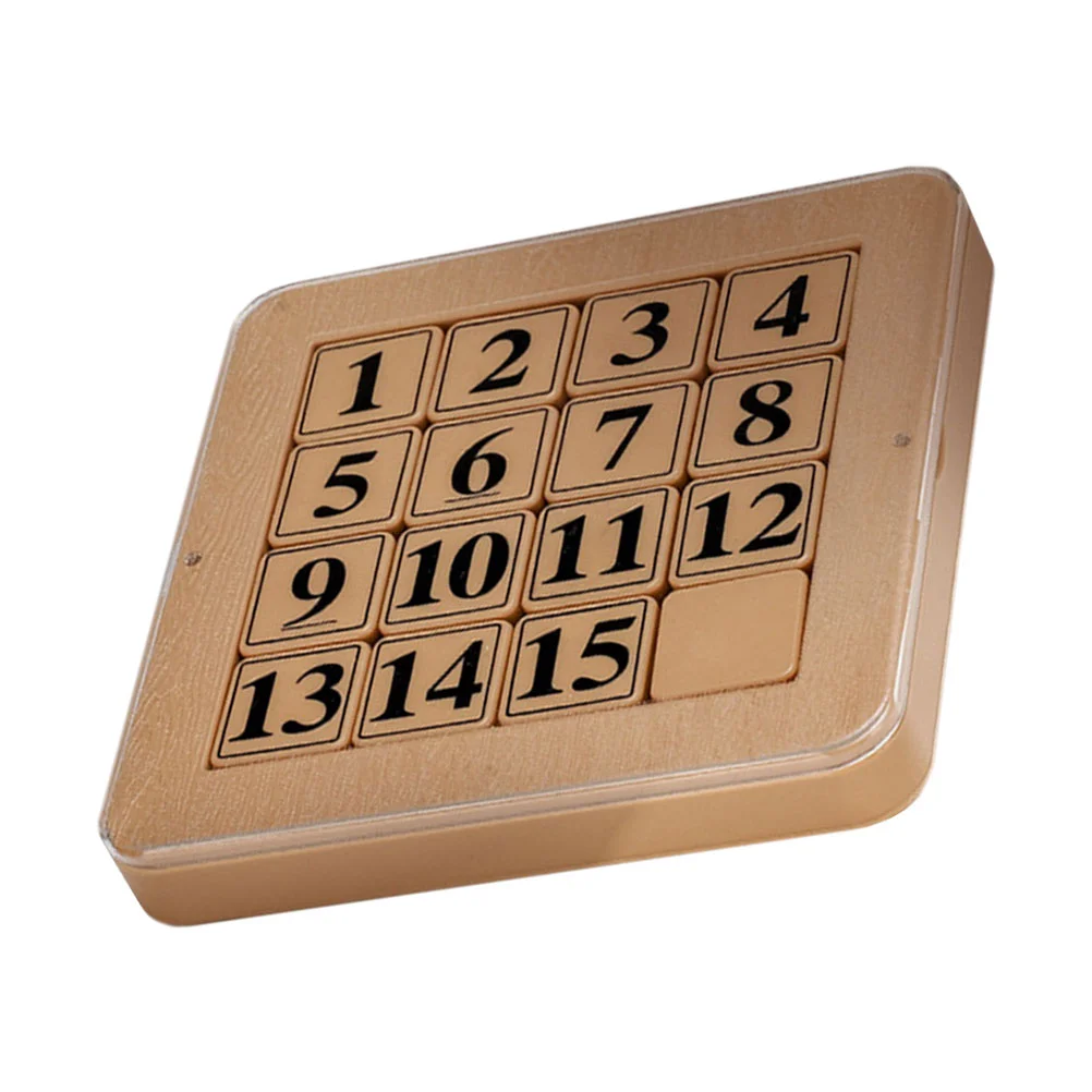 

Sliding Number Puzzle Toy Intelligence Development Toy Number Wooden Blocks