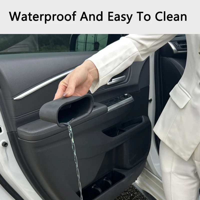 Автомобильный Дверной ящик для хранения QHCP дверной слот держатель чашки с водой