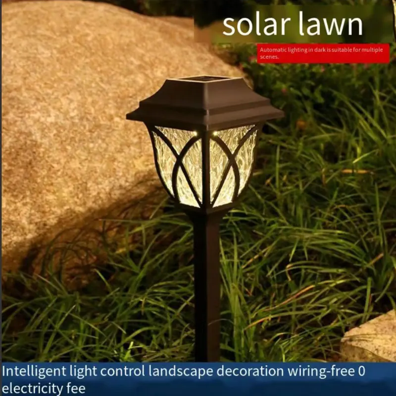 Солнечная лампа для сада, водонепроницаемая