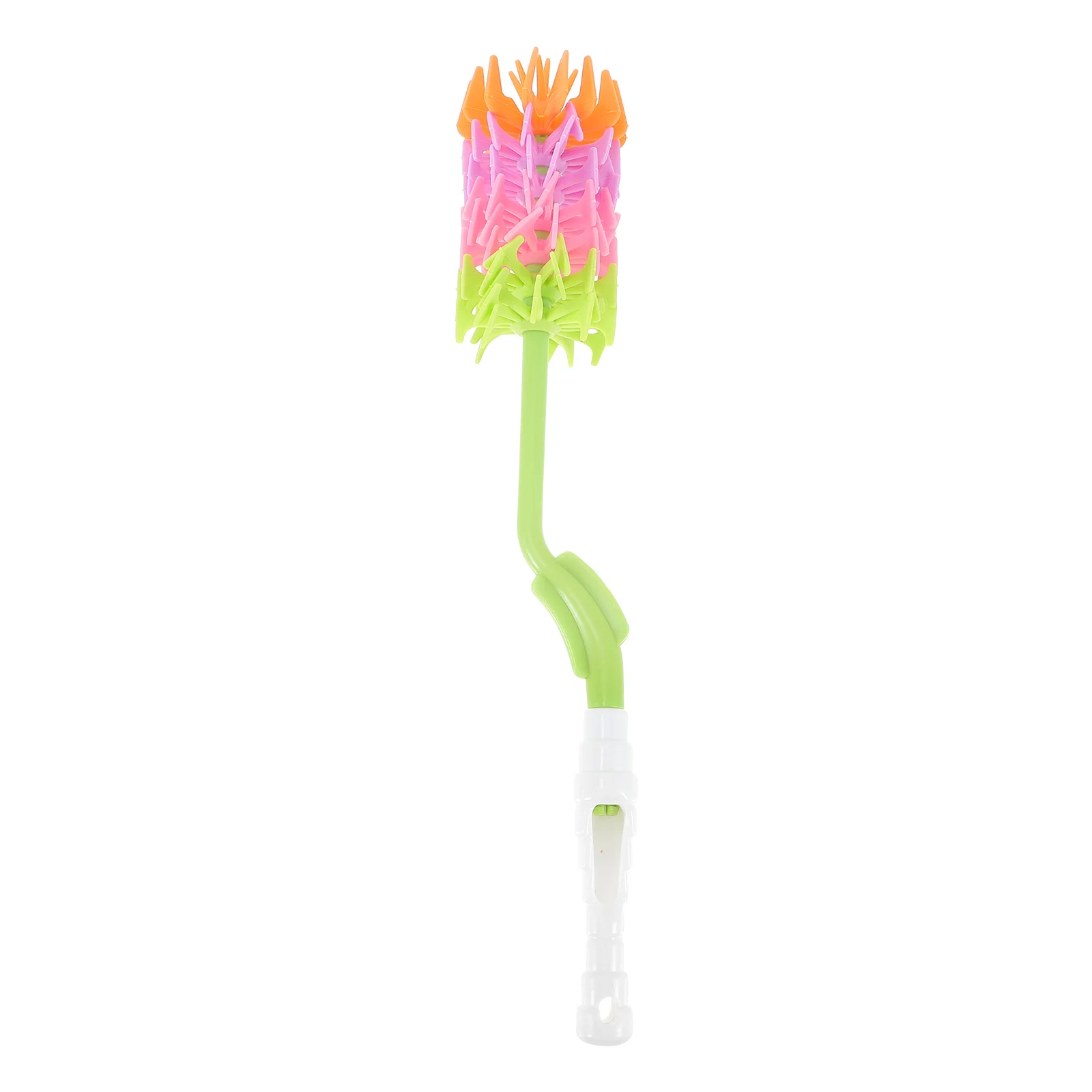 

Bottle Brush Cleaner Waterhandle Cleaning Baby Silicone Brusheswith Mug Infant Straw Dish Scrub Feeding Cup Rotating Vase Coffee