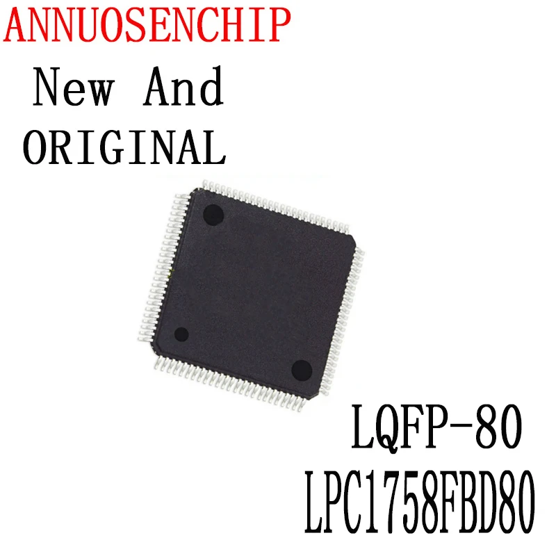 

1PCS New And Original LQFP-80 LPC1758FBD80