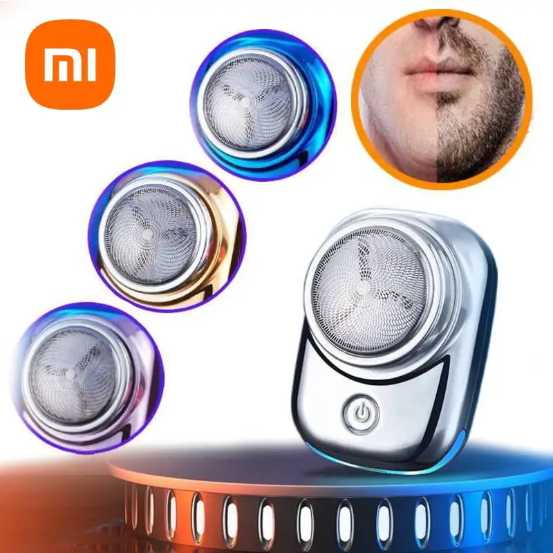 

Электробритва XIAOMI Мужская портативная карманная, мини-бритва для бритья бороды, триммер, портативная электрическая бритва