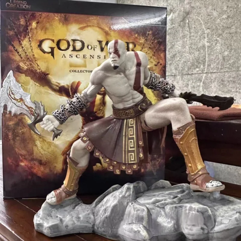 Фото Коллекционная фигурка Кратоса из God of War Ascension, 18 см, высокое качество, аниме-стиль, для фанатов, декоративное украшение, подарок №1