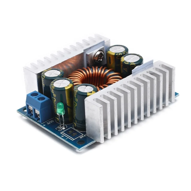 

Автоматический понижающий преобразователь постоянного тока от 5-30 в до 1,25-30 в 8 А, повышающий/подключаемый преобразователь питания, инструмент для зарядки, комплект для самостоятельной сборки