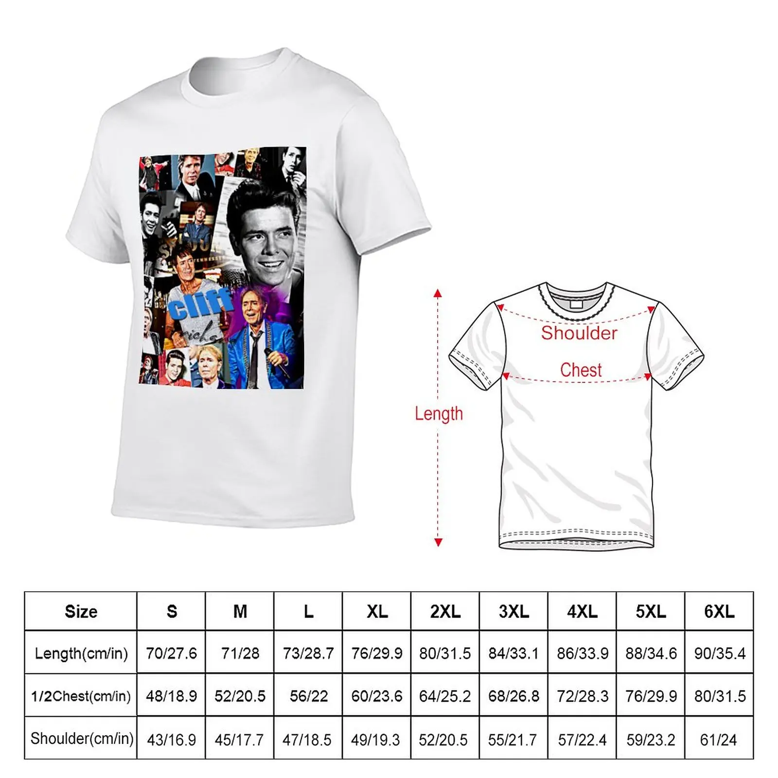 Футболка мужская оверсайз с коротким рукавом и рисунком скалы
