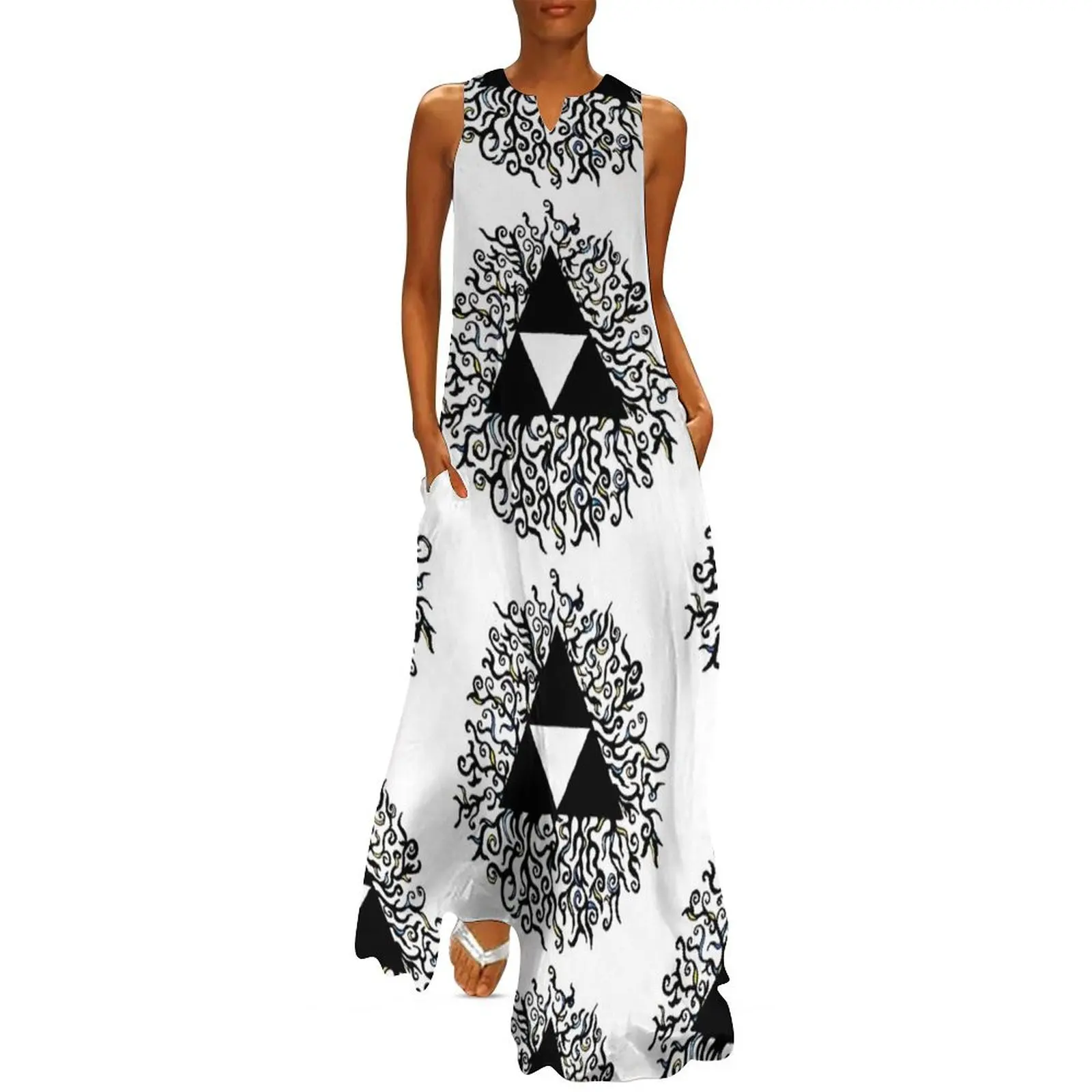 Длинное платье Triforce Overgrowth женские вечерние платья для беременных элегантные