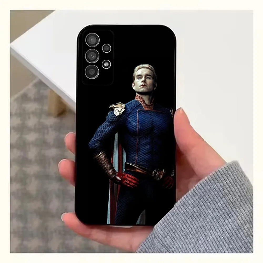 Фото Чехол для телефона H-Homelander T-The Boys для Samsung S25, S24, S23, S22, S20, S21, S10, Ultra, Plus, Lite, FE, мягкий силиконовый черный чехол №2