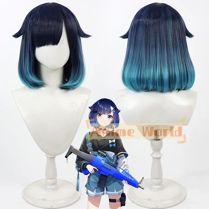Фото Парик для косплея Virtual YouTuber VSPO Tsumugi Kokage, синтетические волосы, парик для косплея на Хэллоуин, Рождество, Новый год №1
