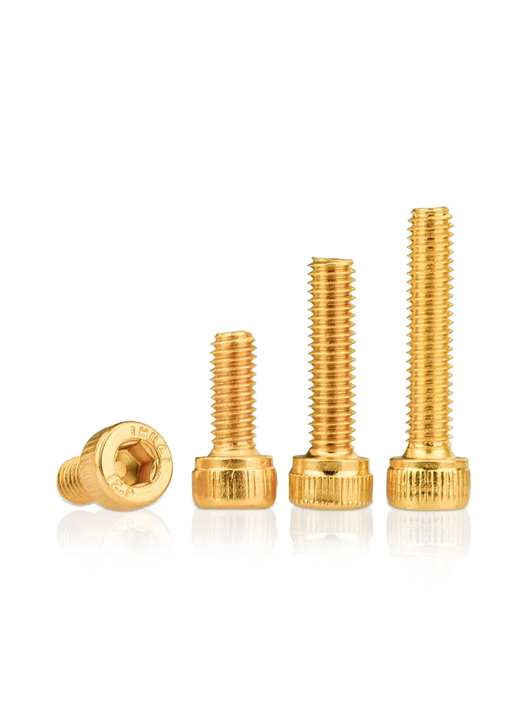 Высокопрочный шестигранный винт из углеродистой стали класса 12 9 с титановым