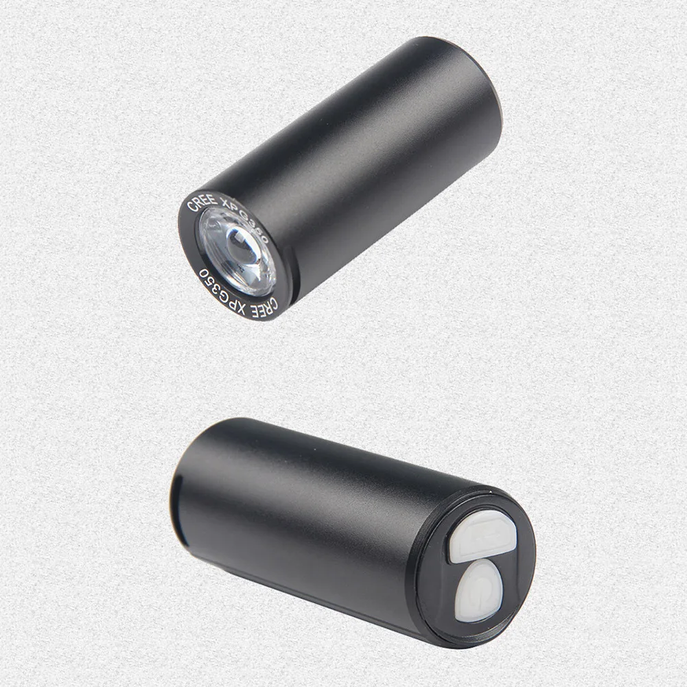 Светодиодный велосипедный фонарь перезаряжаемый через USB передний MTB 350 люмен