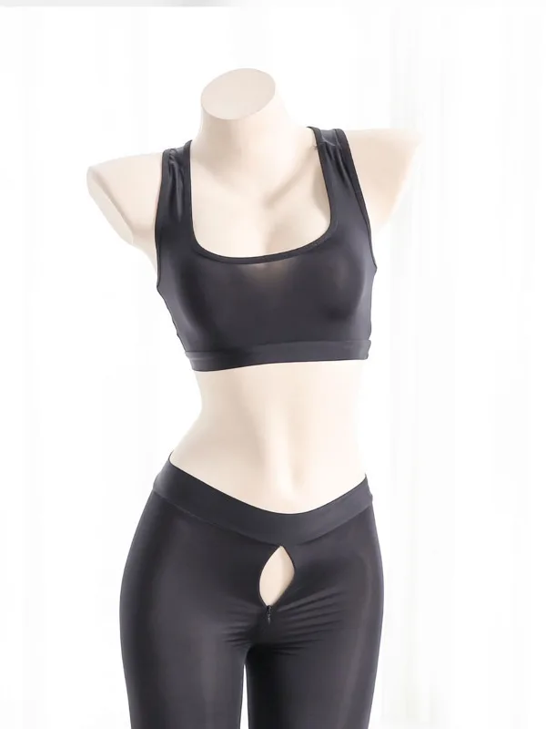 Экзотическая летняя модная женская одежда стильная Прозрачная майка однотонная