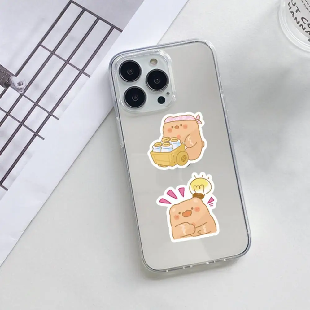 

100Pcs Eco-friendly Hand Account Journal Album Scrapbook Cartoon Stickers Laptop Stickers Adorable Vinyl Art