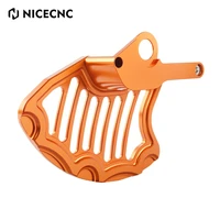 nicecnc front brake disc guard protector for ktm 125 250 300 350 400 450 500 exc sxf sx xc xcf xcw excf tpi six days 2016 2022