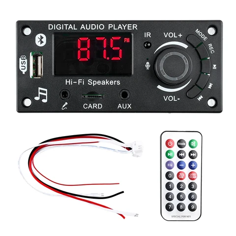 MP3-плеер Bluetooth 5.0 2x50Вт 100Вт