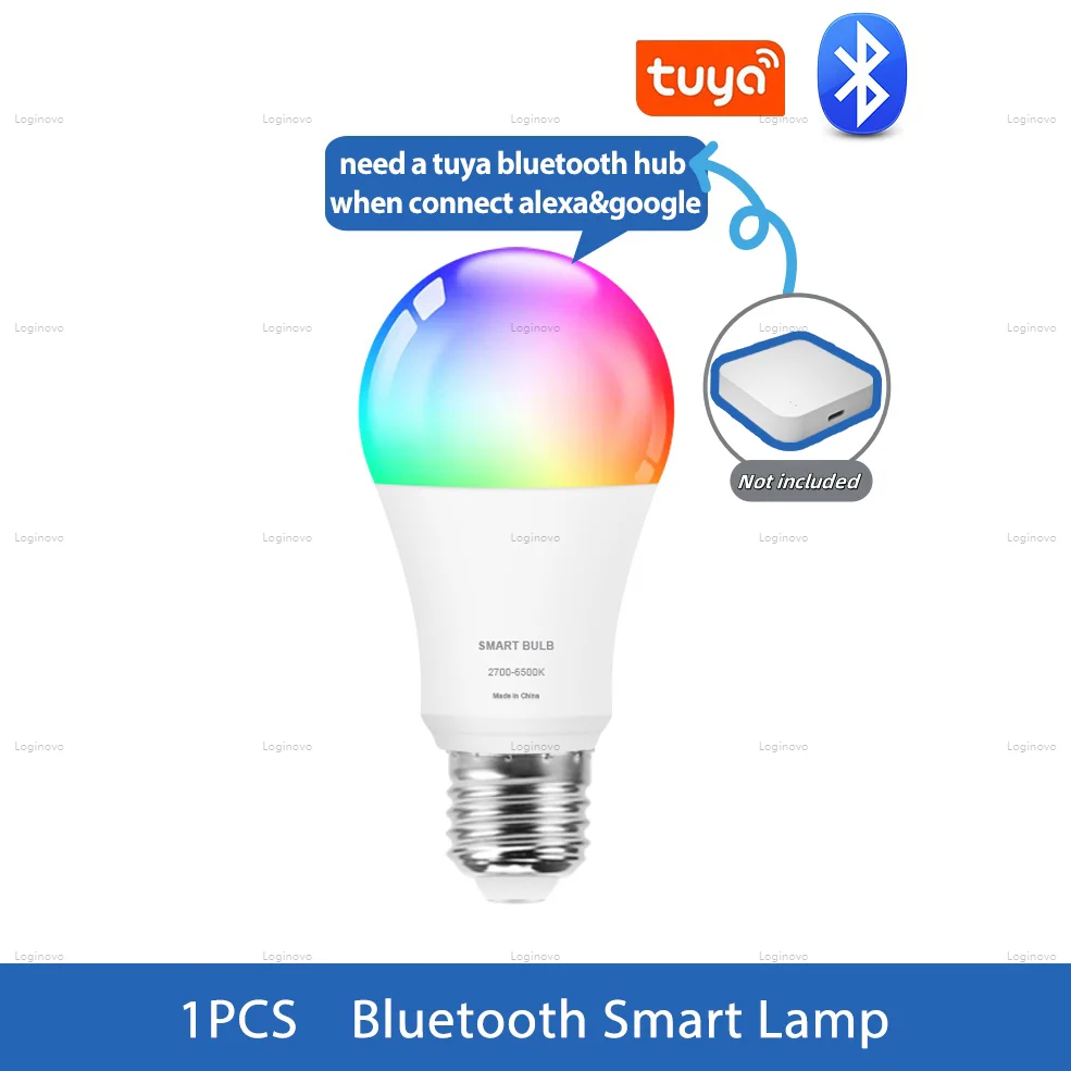 

Tuya Smart LED лампа RGB