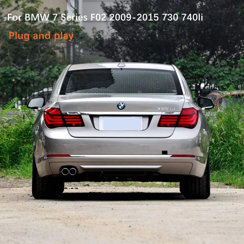 

Задние фары для BMW 7 серии F02, 4 шт., задние фары 2009-2015 730 740li, задний свет в сборе, сигнал поворота, Аксессуары для автомобилей, задний фонарь