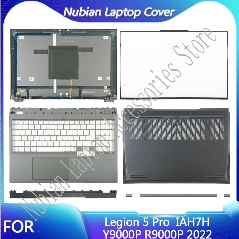 Фото Новые запчасти для ноутбуков Legend 5 Pro Y9000P R9000P IAH7H 2022: задняя крышка LCD-экрана, передняя панель, подставка для рук, нижняя крышка, петли. №1