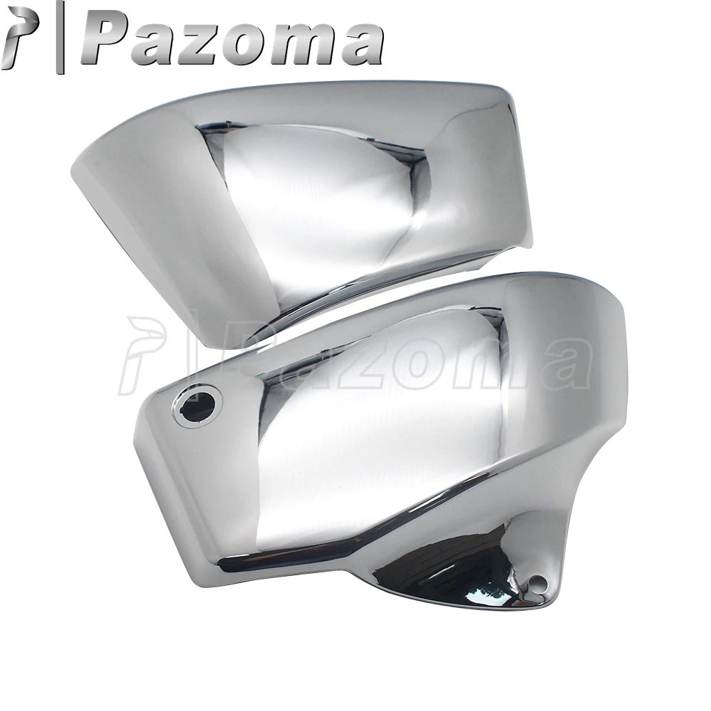 Крышка бокового аккумулятора мотоцикла черного цвета 1 пара обтекатели защита