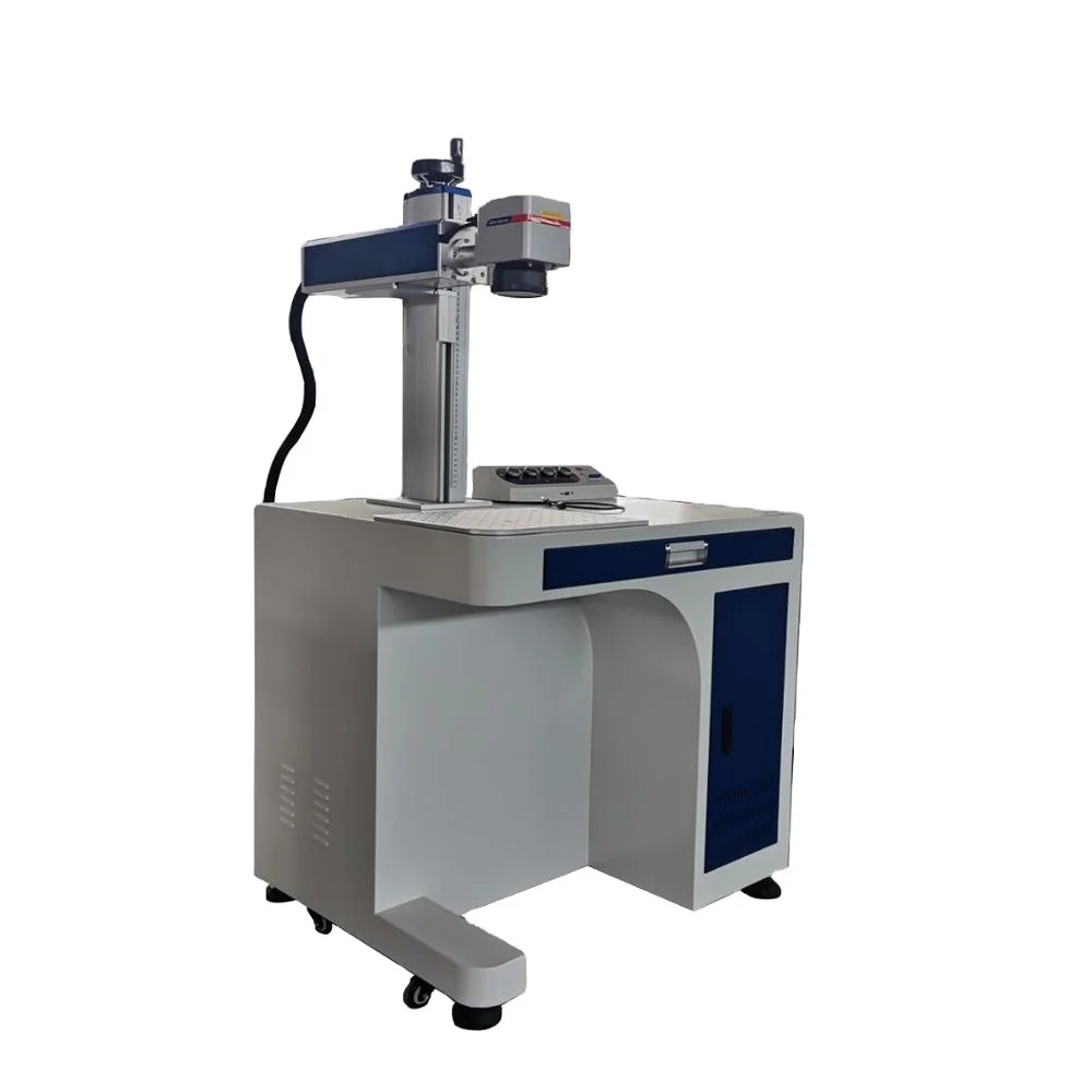 

20w Fiber Laser Marking Machine For LED Lights/Led Bulb Laser Logo Printer