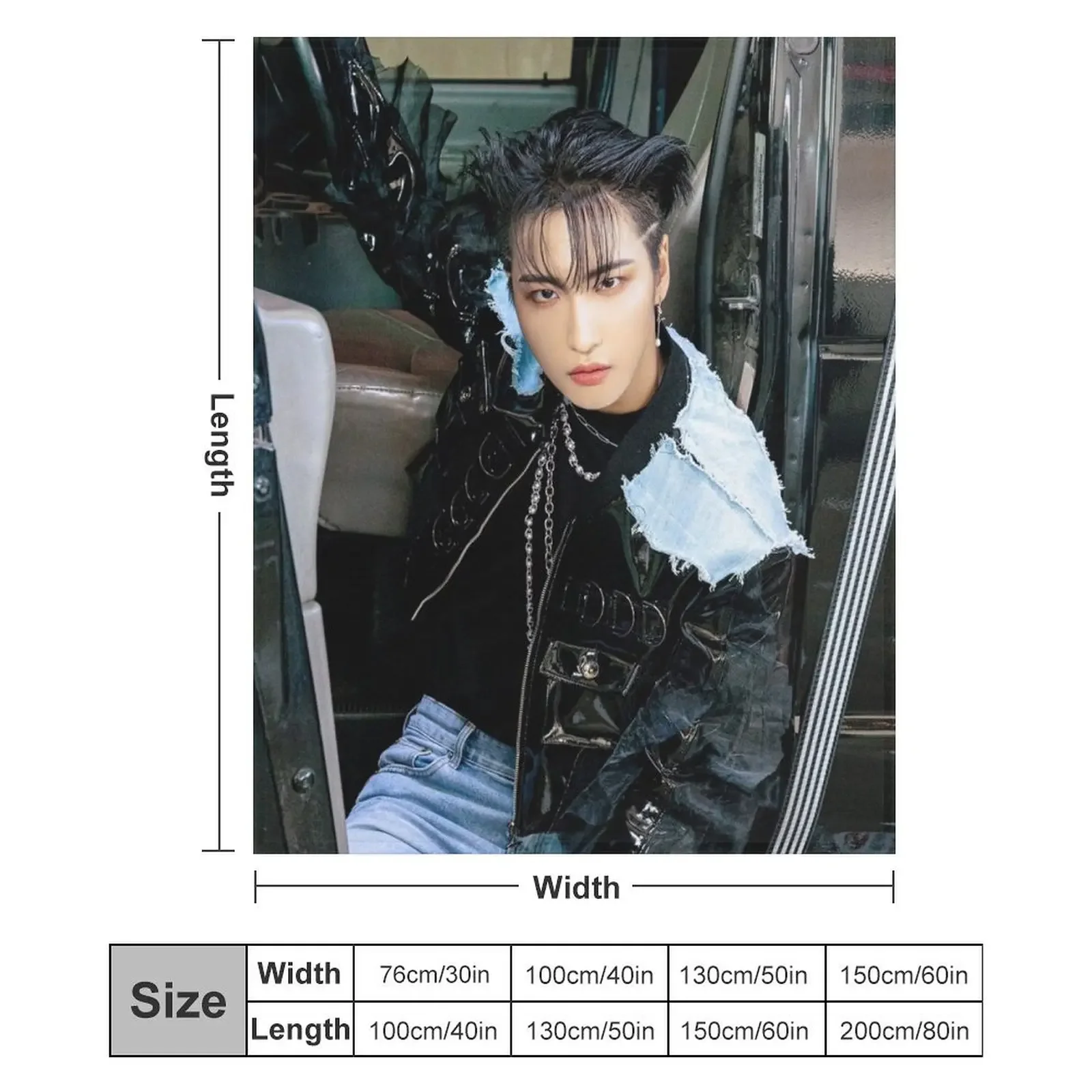 ATEEZ SEONGHWA THE WORLD EP.1 : ФИЛЬМ ГЕРИЛЛА Плед Декоративные диваны Детские одеяла