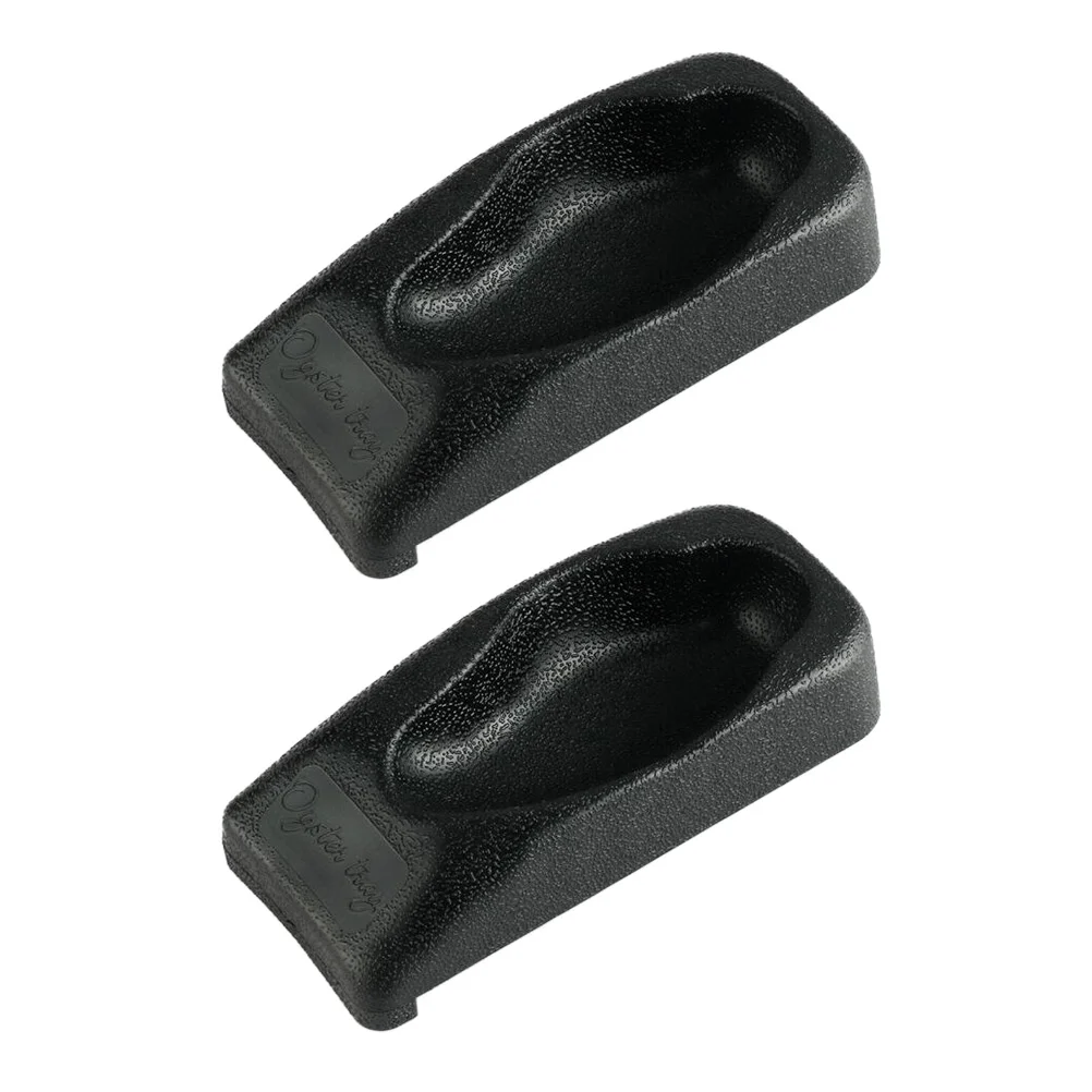 

2Pcs Oyster Clamps Oyster Opening Tools Clamps Kitchen Supplies (Black)