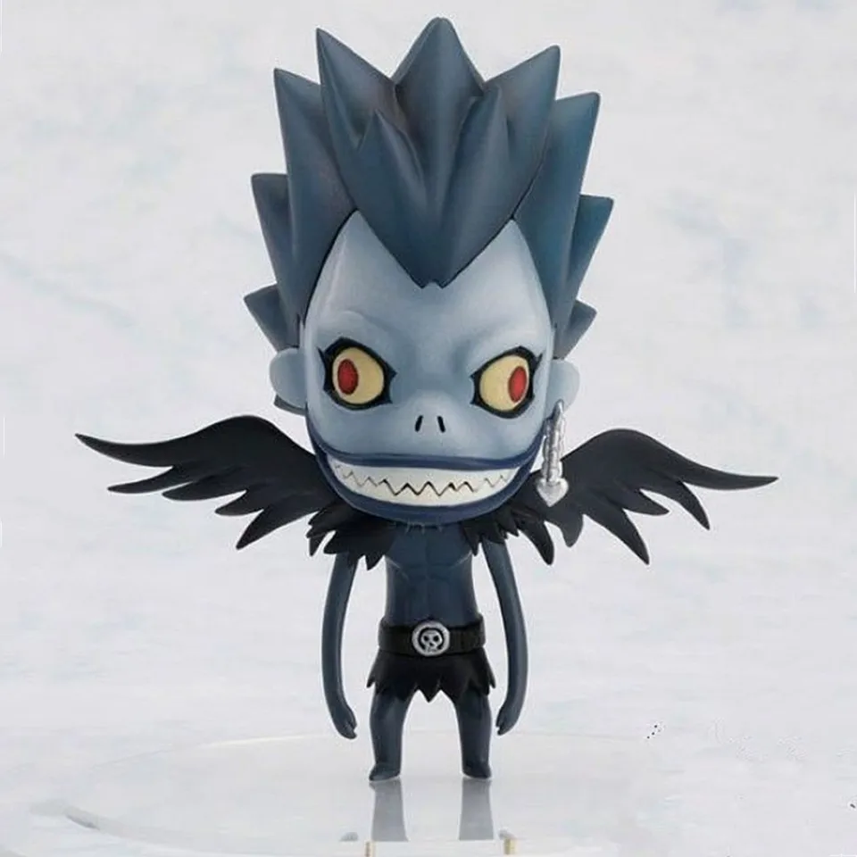 

2021 DEATH NOTE anime figures 10cm 5pcs/set cute L Lawliet Yagami Light Jealous Ryuk pvc action figurines models toys for kids