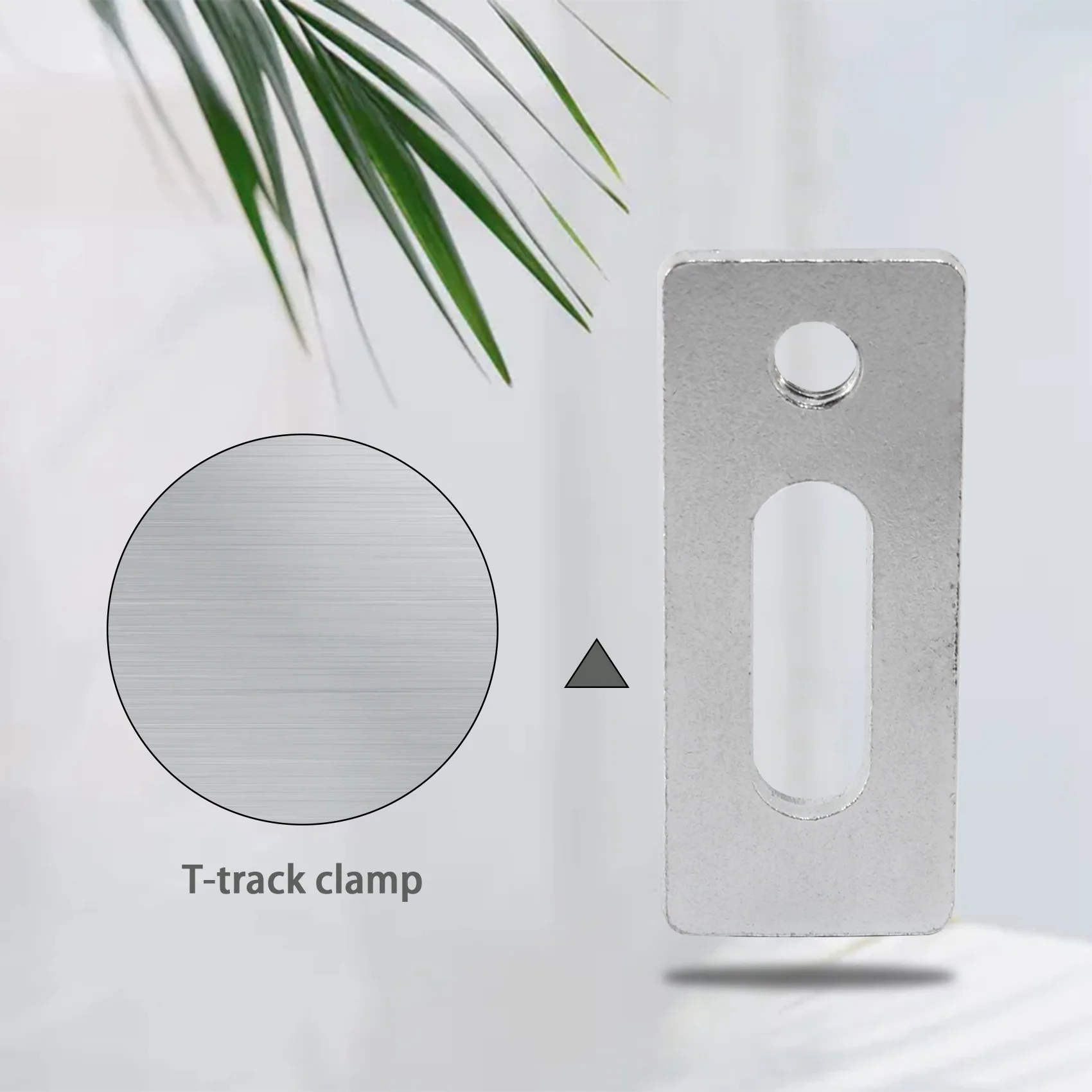 Комплект из 4 зажимов с Т-образной направляющей комплект мини-зажимов