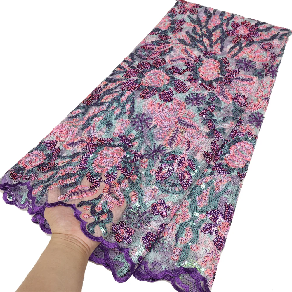 Рисунок 6 - Африканская кружевная ткань с принтом PGC