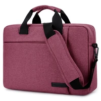 brinch 1314 inch laptop bag stylish fabric laptop messenger shoulder bag case briefcase with shoulder strap for womenmen