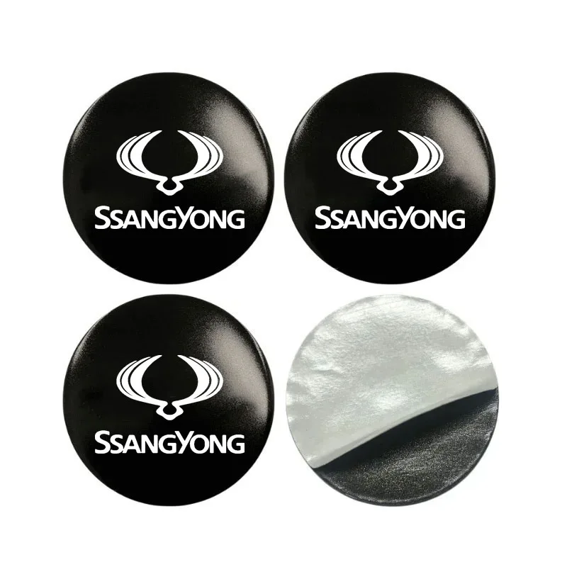 

Наклейки на центральную крышку колеса, крышка ступицы для Ssangyong Actyon Rexton Korando Rodius Kyron Tivoli Musso XLV Stavic Turismo, аксессуары