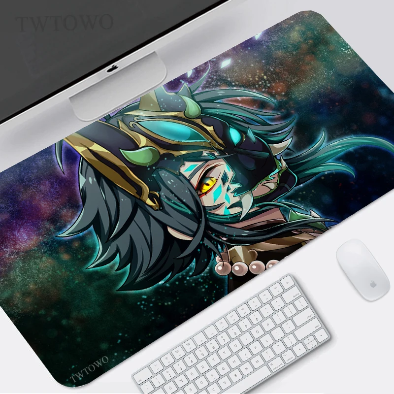 

Genshin Impact Mouse Pad Gamer XL Home Computer HD Mousepad XXL Desk Mats Soft Natural Rubber Table Mat Desktop Mouse Pad